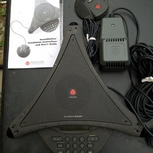 POLYCOM Premier Soundstation Set with Manual - Picture 5 of 6